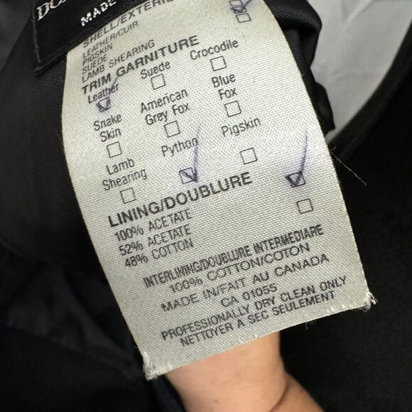 Dominic Bellissimo Vintage Suede Long Sleeve Dress Black - Picture 9 of 9